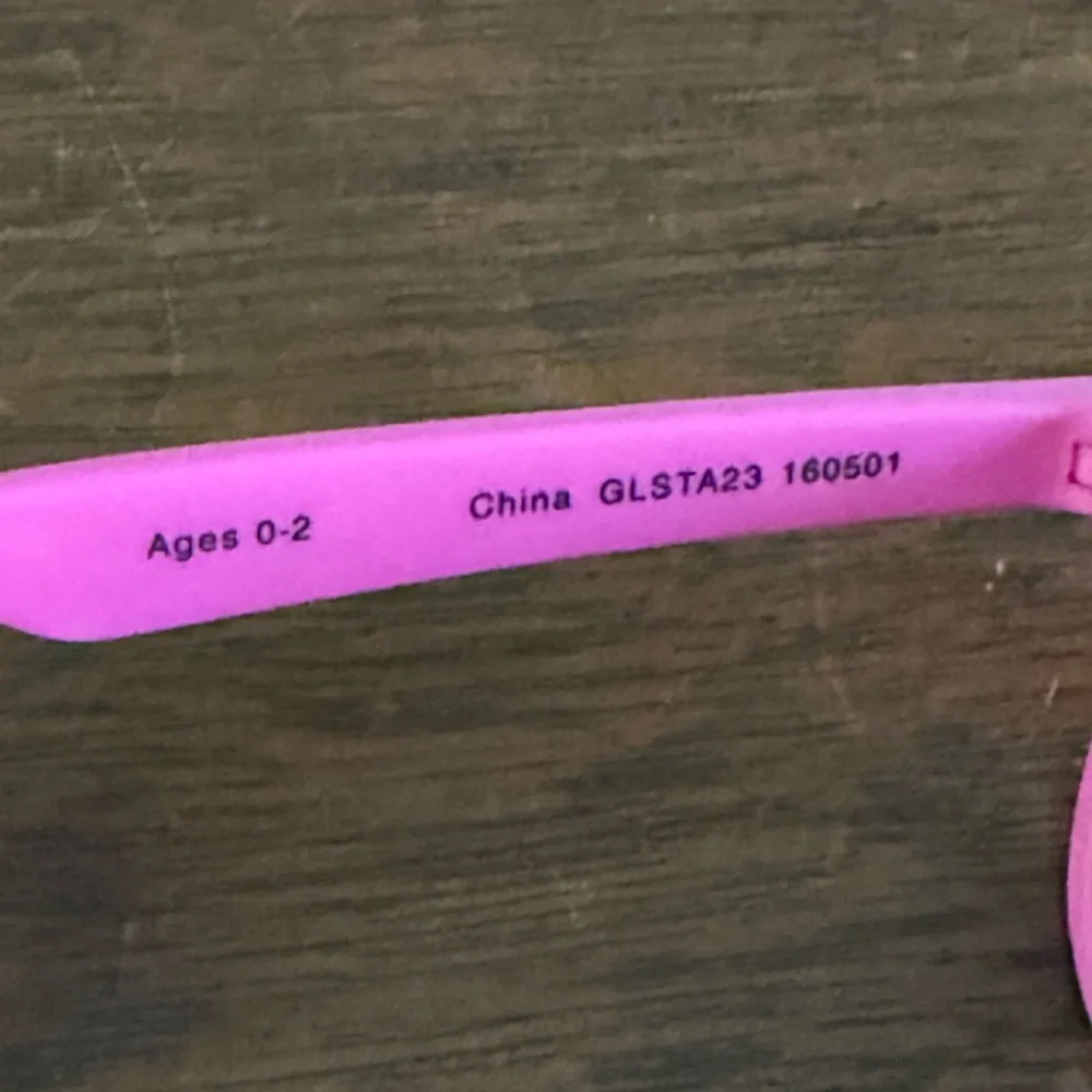 Mustachifier Pink Polarized Infant Sunglasses